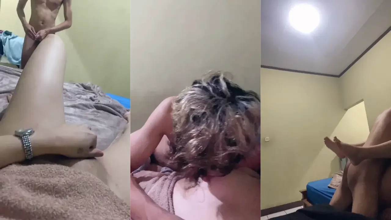 Kontolnya dikasih Tisu Magic biar kuat ngentot